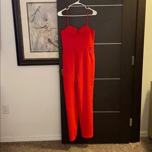 Lovers + Friends Red Hot Pant Jumpsuit